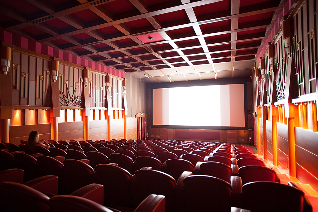 Screening Room at Cinecittà, Roma