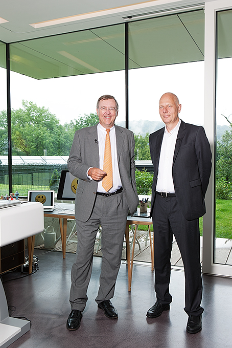 Prof. Kluge and Matthias Horx, futurologist